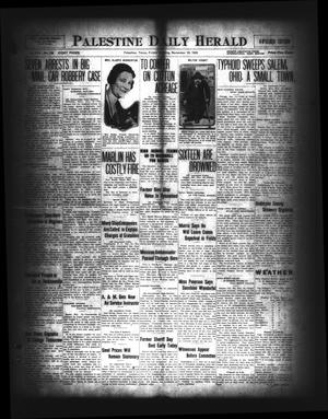 Palestine Daily Herald (Palestine, Tex), Vol. 19, No. 128, Ed. 1 Friday, November 19, 1920