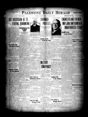 Palestine Daily Herald (Palestine, Tex), Vol. 18, No. 251, Ed. 1 Wednesday, April 7, 1920