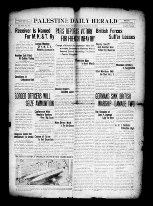 Palestine Daily Herald (Palestine, Tex), Vol. 14, No. 16, Ed. 1 Monday, September 27, 1915