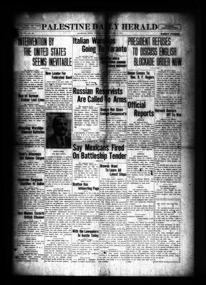 Palestine Daily Herald (Palestine, Tex), Vol. 13, No. 162, Ed. 1 Tuesday, March 16, 1915
