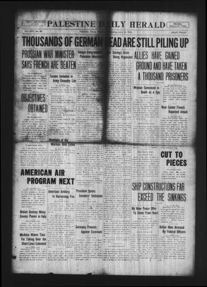 Palestine Daily Herald (Palestine, Tex), Vol. 17, No. 46, Ed. 1 Wednesday, June 12, 1918