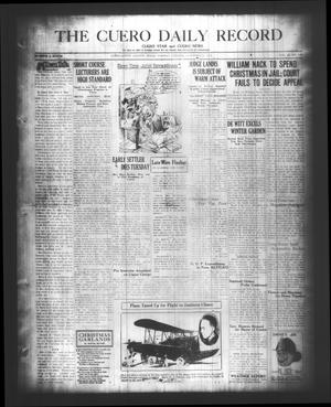 The Cuero Daily Record (Cuero, Tex.), Vol. 65, No. 145, Ed. 1 Wednesday, December 22, 1926