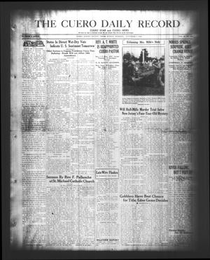 The Cuero Daily Record (Cuero, Tex.), Vol. 65, No. 104, Ed. 1 Monday, November 1, 1926