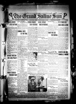 The Grand Saline Sun (Grand Saline, Tex.), Vol. 42, No. 45, Ed. 1 Thursday, September 12, 1935