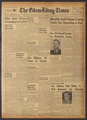 The Odem-Edroy Times (Odem, Tex.), Vol. 10, No. 47, Ed. 1 Thursday, November 12, 1959