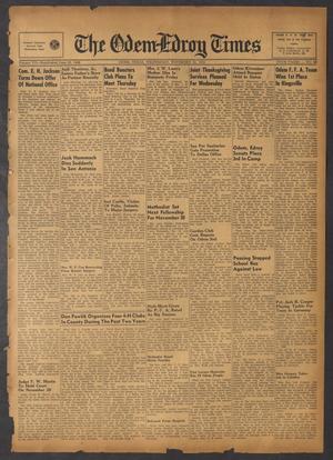 The Odem-Edroy Times (Odem, Tex.), Vol. 7, No. 48, Ed. 1 Wednesday, November 23, 1955