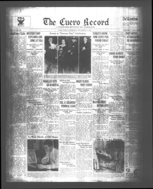 The Cuero Record (Cuero, Tex.), Vol. 39, No. 296, Ed. 1 Wednesday, December 13, 1933
