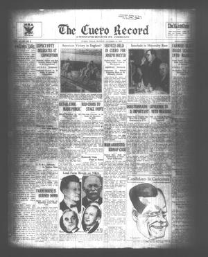 The Cuero Record (Cuero, Tex.), Vol. 39, No. 253, Ed. 1 Monday, October 23, 1933