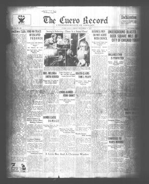 The Cuero Record (Cuero, Tex.), Vol. 39, No. 298, Ed. 1 Friday, December 15, 1933