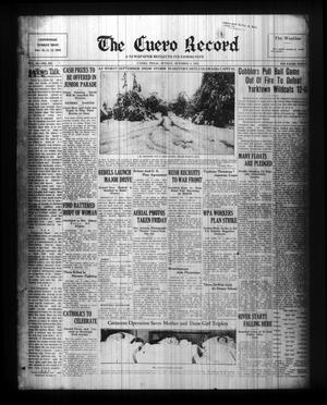 The Cuero Record (Cuero, Tex.), Vol. 42, No. 233, Ed. 1 Sunday, October 4, 1936