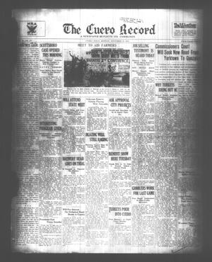The Cuero Record (Cuero, Tex.), Vol. 39, No. 277, Ed. 1 Monday, November 20, 1933