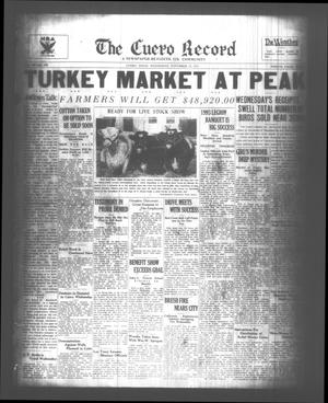 The Cuero Record (Cuero, Tex.), Vol. 39, No. 279, Ed. 1 Wednesday, November 22, 1933