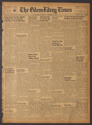 The Odem-Edroy Times (Odem, Tex.), Vol. 6, No. 51, Ed. 1 Wednesday, December 15, 1954