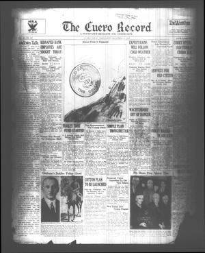 The Cuero Record (Cuero, Tex.), Vol. 39, No. 307, Ed. 1 Wednesday, December 27, 1933
