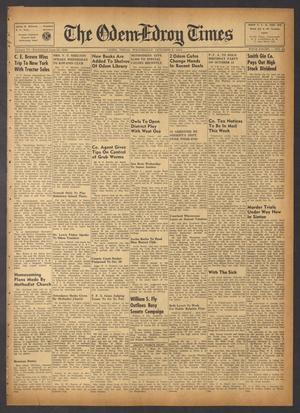 The Odem-Edroy Times (Odem, Tex.), Vol. 6, No. 41, Ed. 1 Wednesday, October 6, 1954