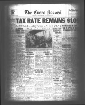 The Cuero Record (Cuero, Tex.), Vol. 39, No. 231, Ed. 1 Wednesday, September 27, 1933