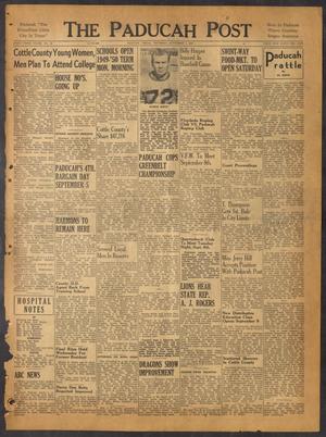 The Paducah Post (Paducah, Tex.), Vol. 43, No. 22, Ed. 1 Thursday, September 1, 1949