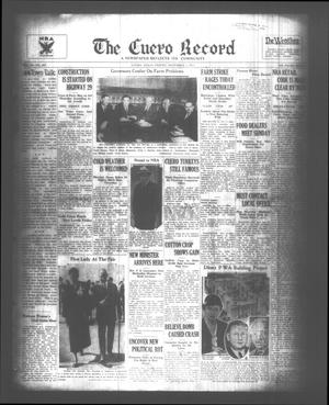 The Cuero Record (Cuero, Tex.), Vol. 39, No. 263, Ed. 1 Friday, November 3, 1933