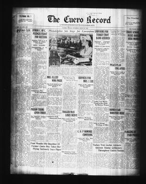 The Cuero Record (Cuero, Tex.), Vol. 42, No. 142, Ed. 1 Tuesday, June 16, 1936