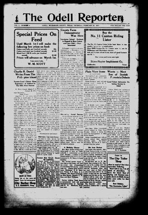 The Odell Reporter (Odell, Tex.), Vol. 2, No. 8, Ed. 1 Thursday, February 20, 1913