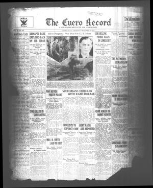 The Cuero Record (Cuero, Tex.), Vol. 39, No. 308, Ed. 1 Thursday, December 28, 1933