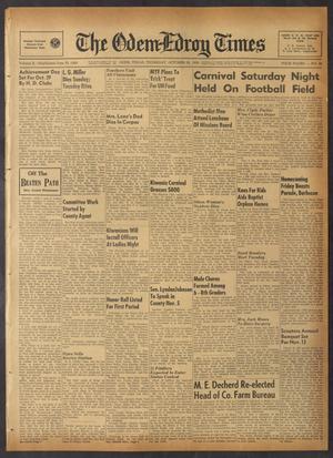 The Odem-Edroy Times (Odem, Tex.), Vol. 10, No. 45, Ed. 1 Thursday, October 29, 1959