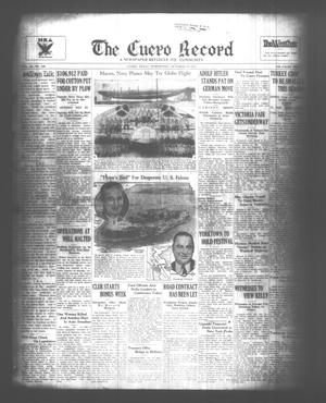 The Cuero Record (Cuero, Tex.), Vol. 39, No. 249, Ed. 1 Wednesday, October 18, 1933