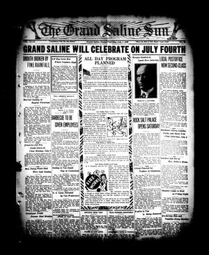 The Grand Saline Sun (Grand Saline, Tex.), Vol. 43, No. 34, Ed. 1 Thursday, July 2, 1936