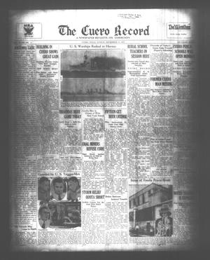 The Cuero Record (Cuero, Tex.), Vol. 39, No. 216, Ed. 1 Sunday, September 10, 1933