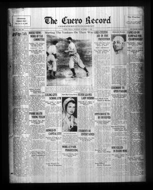 The Cuero Record (Cuero, Tex.), Vol. 42, No. 235, Ed. 1 Tuesday, October 6, 1936