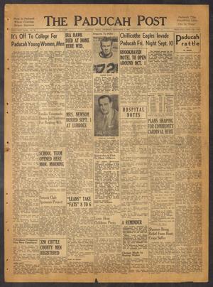 The Paducah Post (Paducah, Tex.), Vol. 42, No. 23, Ed. 1 Thursday, September 9, 1948
