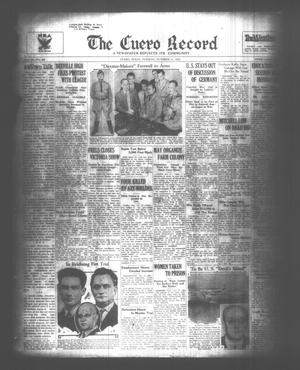 The Cuero Record (Cuero, Tex.), Vol. 39, No. 248, Ed. 1 Tuesday, October 17, 1933