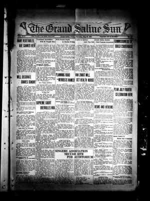 The Grand Saline Sun (Grand Saline, Tex.), Vol. 42, No. 31, Ed. 1 Thursday, May 30, 1935
