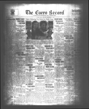 The Cuero Record (Cuero, Tex.), Vol. 39, No. 288, Ed. 1 Monday, December 4, 1933