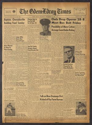 The Odem-Edroy Times (Odem, Tex.), Vol. 9, No. 39, Ed. 1 Thursday, September 18, 1958