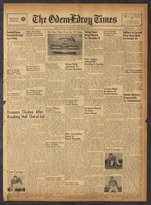 The Odem-Edroy Times (Odem, Tex.), Vol. 9, No. 43, Ed. 1 Thursday, October 16, 1958
