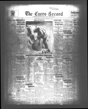 The Cuero Record (Cuero, Tex.), Vol. 39, No. 217, Ed. 1 Monday, September 11, 1933