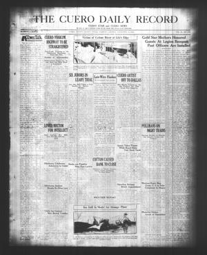 Primary view of object titled 'The Cuero Daily Record (Cuero, Tex.), Vol. 65, No. 116, Ed. 1 Tuesday, November 16, 1926'.