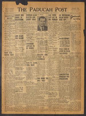 The Paducah Post (Paducah, Tex.), Vol. 42, No. 22, Ed. 1 Thursday, September 2, 1948