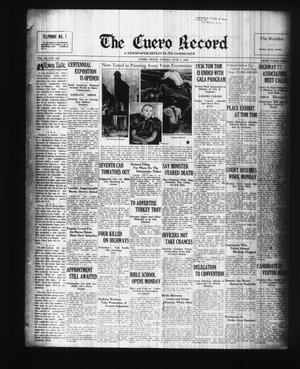 The Cuero Record (Cuero, Tex.), Vol. 42, No. 134, Ed. 1 Sunday, June 7, 1936