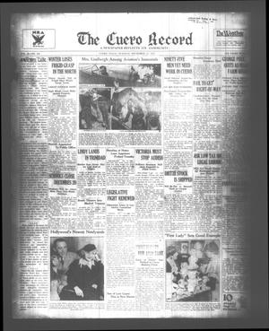 The Cuero Record (Cuero, Tex.), Vol. 39, No. 295, Ed. 1 Tuesday, December 12, 1933