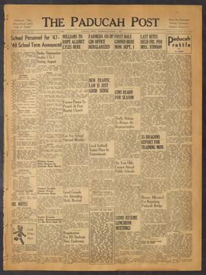 The Paducah Post (Paducah, Tex.), Vol. 41, No. 22, Ed. 1 Thursday, September 4, 1947