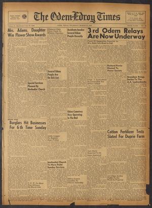 The Odem-Edroy Times (Odem, Tex.), Vol. 10, No. 13, Ed. 1 Thursday, March 19, 1959