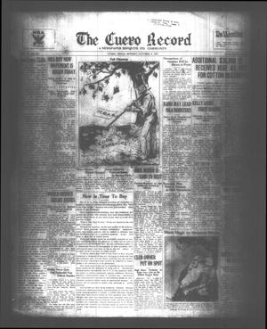 The Cuero Record (Cuero, Tex.), Vol. 39, No. 241, Ed. 1 Monday, October 9, 1933
