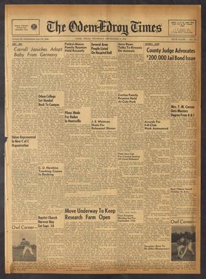 The Odem-Edroy Times (Odem, Tex.), Vol. 9, No. 37, Ed. 1 Thursday, September 4, 1958