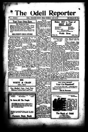 The Odell Reporter (Odell, Tex.), Vol. 6, No. 4, Ed. 1 Thursday, January 25, 1917