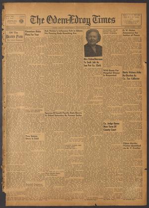The Odem-Edroy Times (Odem, Tex.), Vol. 6, No. 2, Ed. 1 Wednesday, January 6, 1954