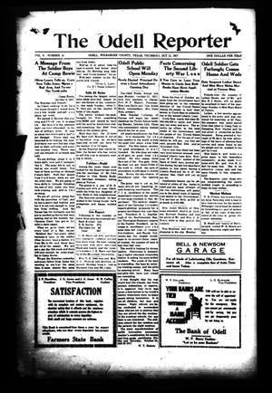 The Odell Reporter (Odell, Tex.), Vol. 6, No. 41, Ed. 1 Thursday, October 11, 1917