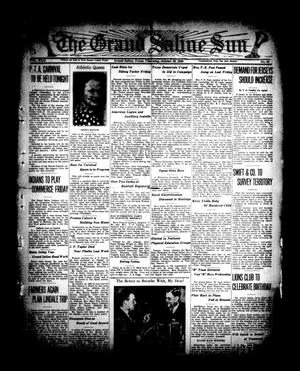 The Grand Saline Sun (Grand Saline, Tex.), Vol. 43, No. 50, Ed. 1 Thursday, October 29, 1936