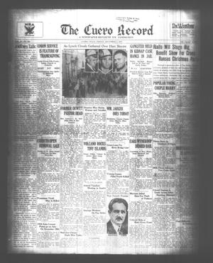 The Cuero Record (Cuero, Tex.), Vol. 39, No. 286, Ed. 1 Friday, December 1, 1933